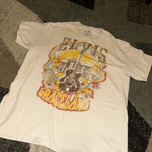 Elvis Graceland Graphic T-Shirt